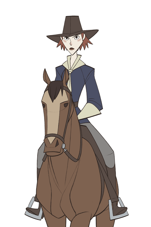 2D character animation example